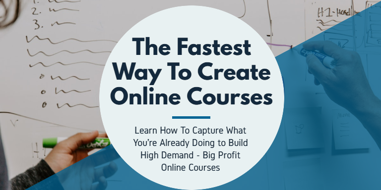 How to Create Your First Online Course