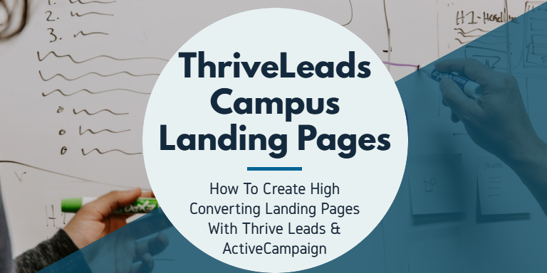 How To Create ThriveLeads Landing Pages