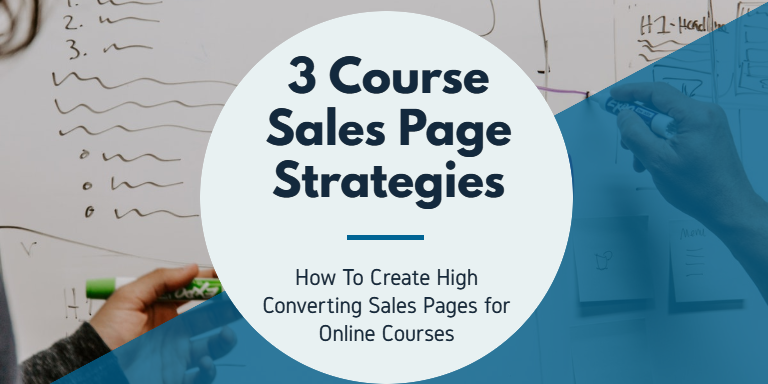 Types of Course Sales Pages