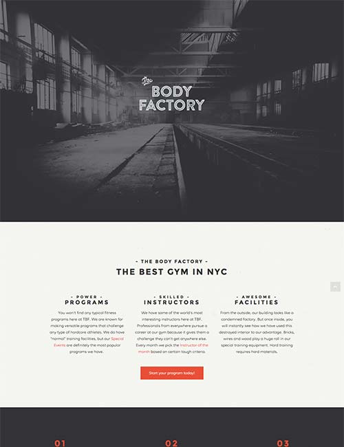 body factory template 1 -