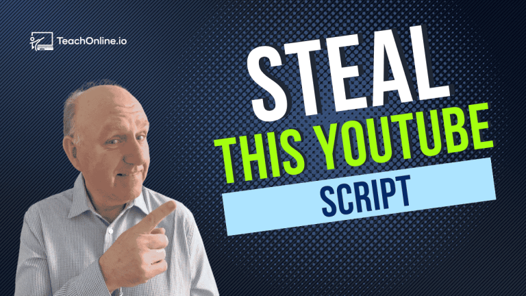 Steal This YouTube Script To Create Video Tutorials