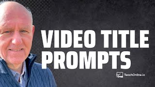 Instantly Boost Video Titles with This 1 ChatGPT Prompt
