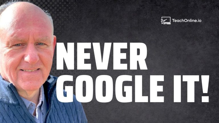 Perplexity vs. ‘Google It’: A Game-Changer for Online Course Creators