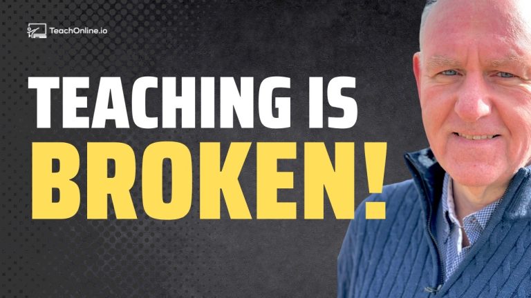 Teaching Is Broken — And Course Creators Haven’t Noticed Yet