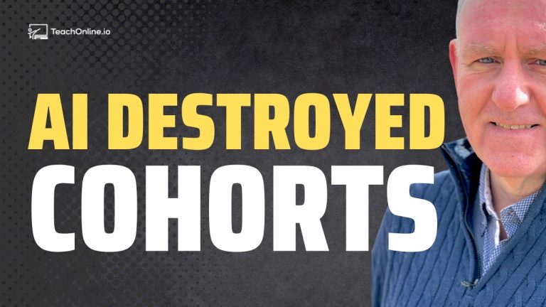 Online Cohorts Are Broken. This Fixes Them.