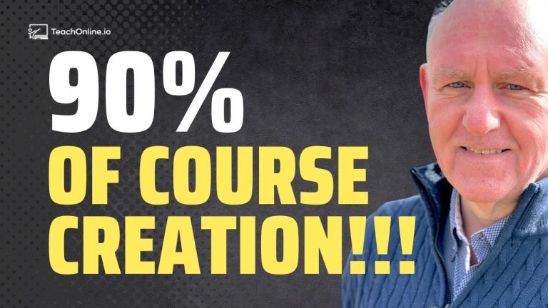 How AI Replaced 90% of Course Creation and What Still Requires You