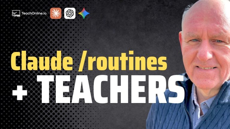 Claude Code Routines for Educators: From Alarm Clocks to AI Employees