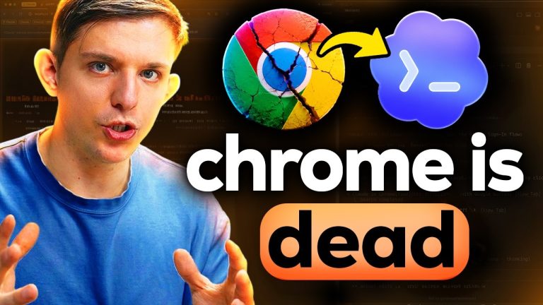 Riley Brown video thumbnail for Browsers Are Dead Codex Just Replaced Them