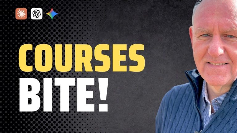 Build a Course in 15 Minutes With Claude — and Why That Means Courses Aren’t the Business